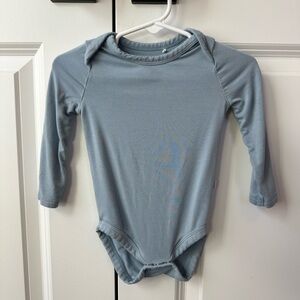 Little Sleepies Play Long Sleeve Bodysuit Blue (Size 3-6 Months)